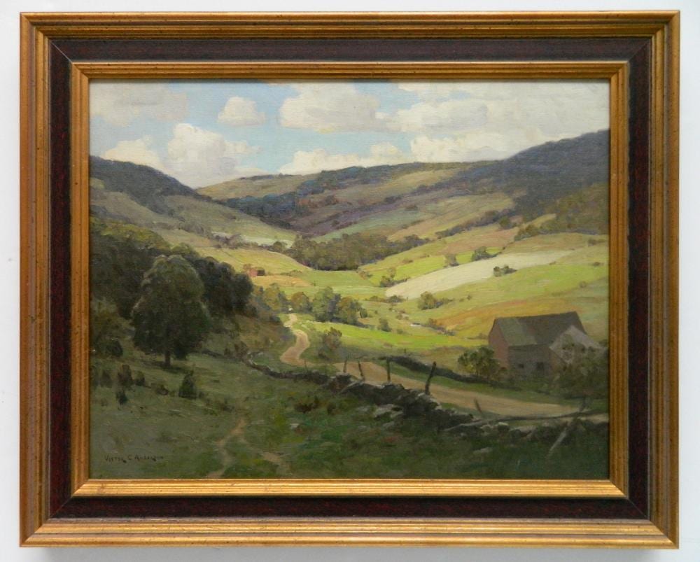 Victor Coleman Anderson comparable auction result: victor c anderson oil
