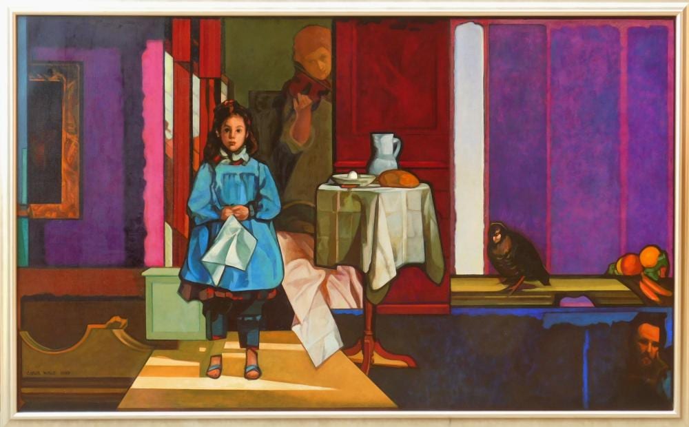 Carol Wald comparable auction result: carol wald oil