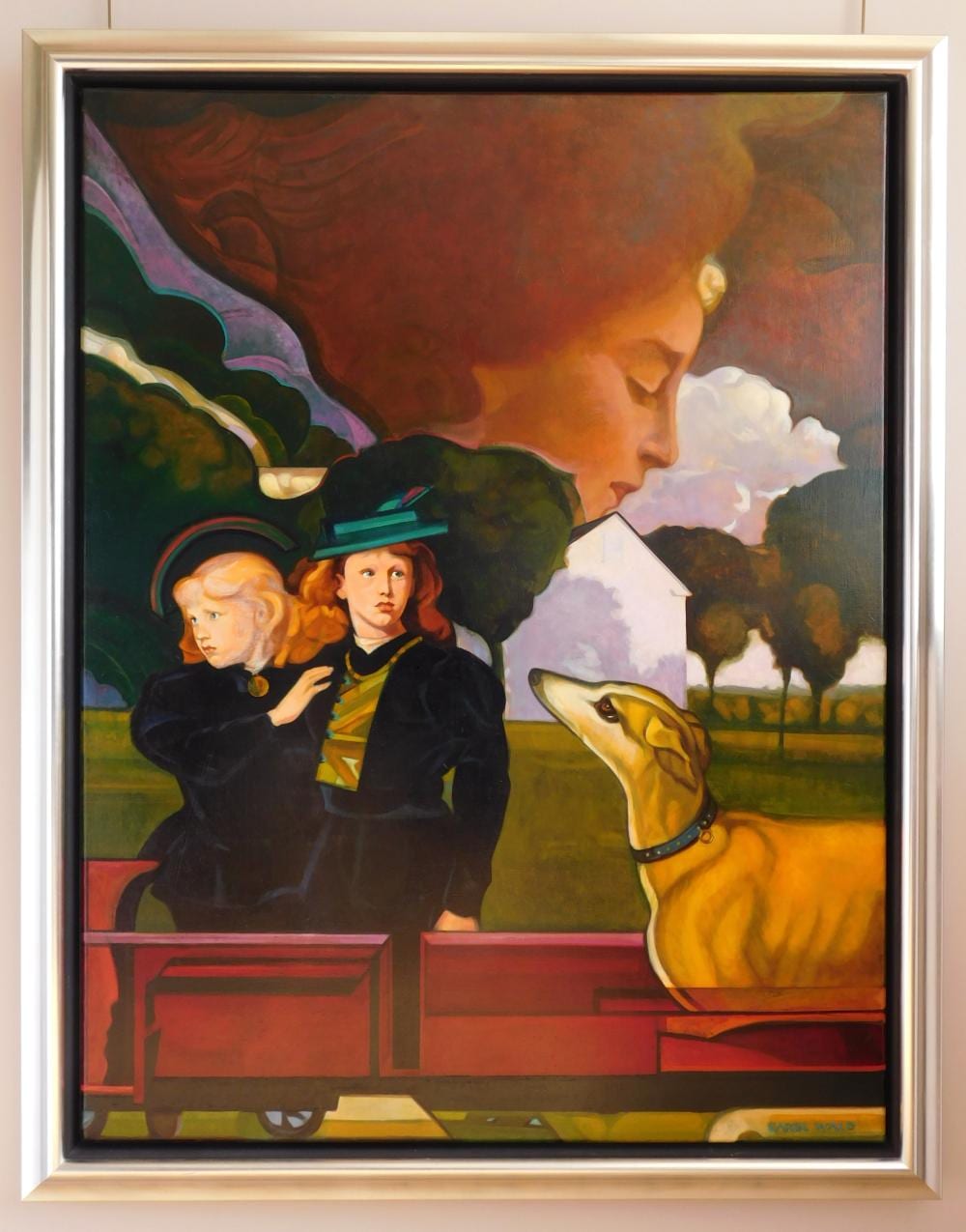 Carol Wald comparable auction result: carol wald oil