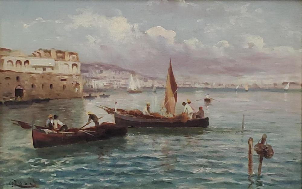 Julius Rose comparable auction result: julius rose 1828 1911 oil on canvas
