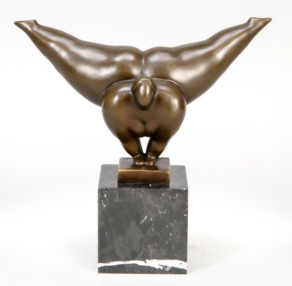Max Milo comparable auction result: max milo 1939 fat woman in