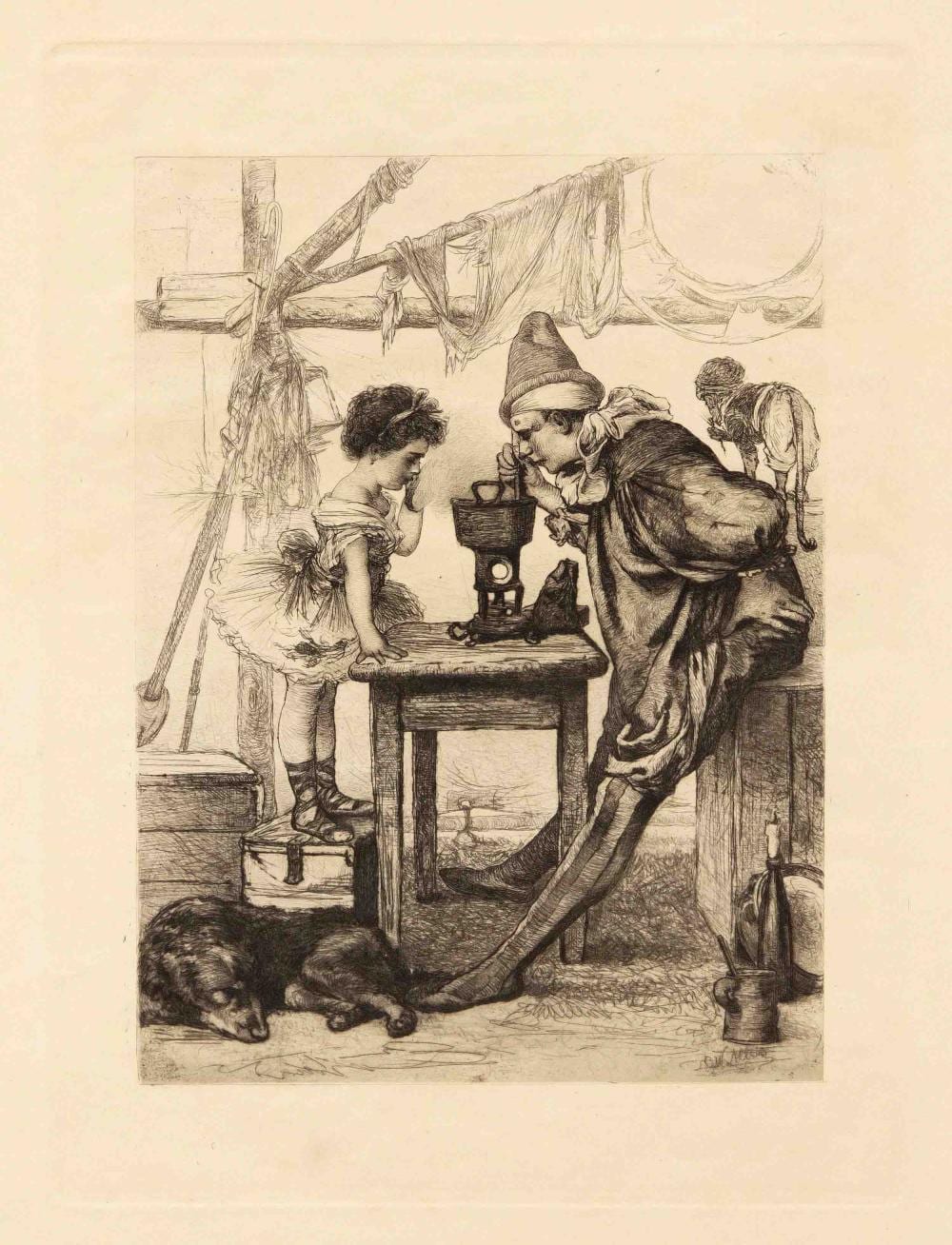 Christian Wilhelm Allers comparable auction result: christian wilhelm allers 1857
