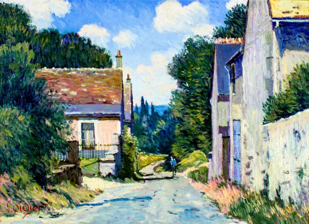 Luc Didier comparable auction result: luc didier french b 1954 oil painting