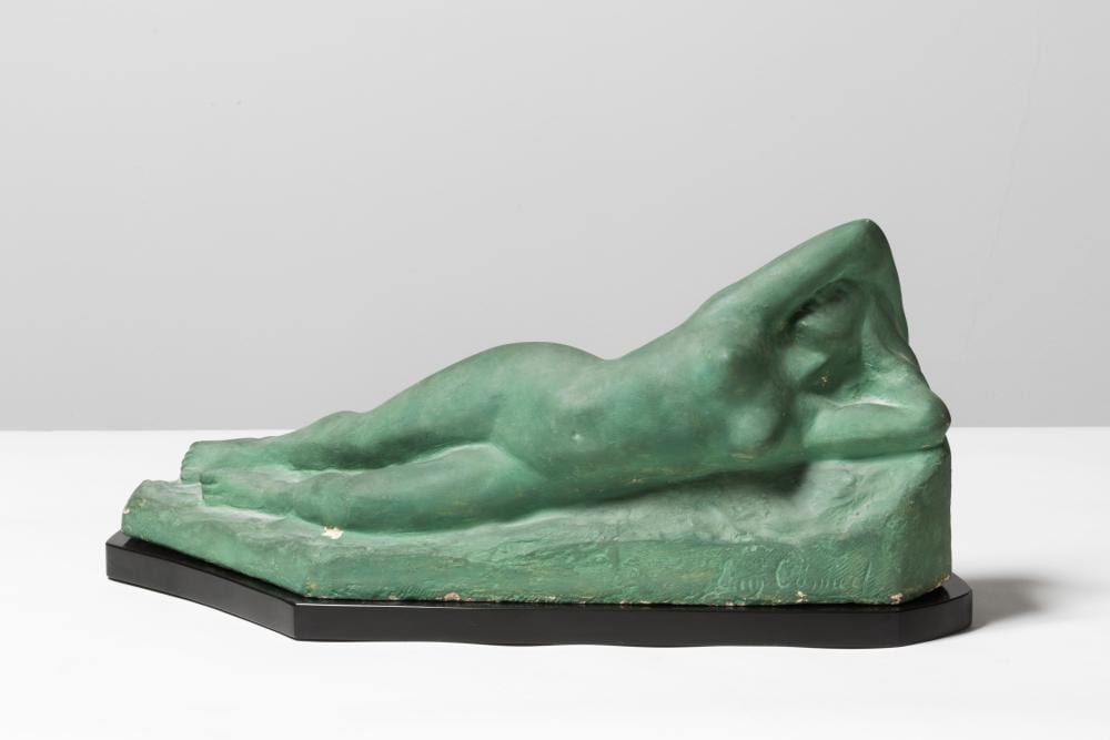Eugène Canneel comparable auction result: eug ne canneel 1882 1966 femme allong e