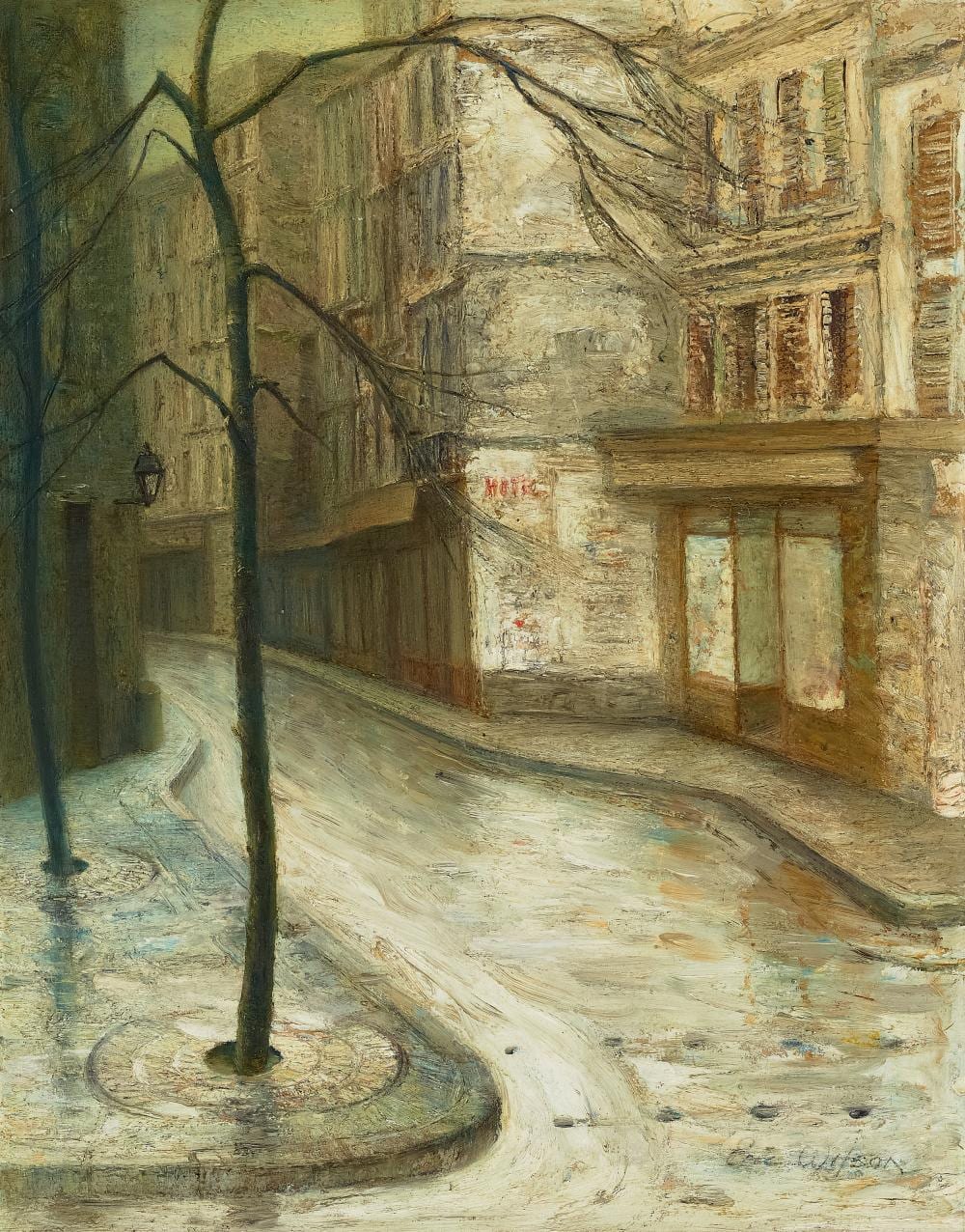 eric wilson a street in paris c 1942 · Deutscher and Hackett · 2021-11-10 Eric Wilson comparable auction result: eric wilson a street in paris c 1942