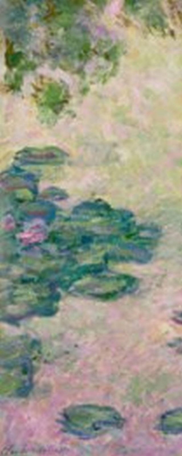 Claude Monet (1840-1926) - Nymphéas (fragment) comparable sale