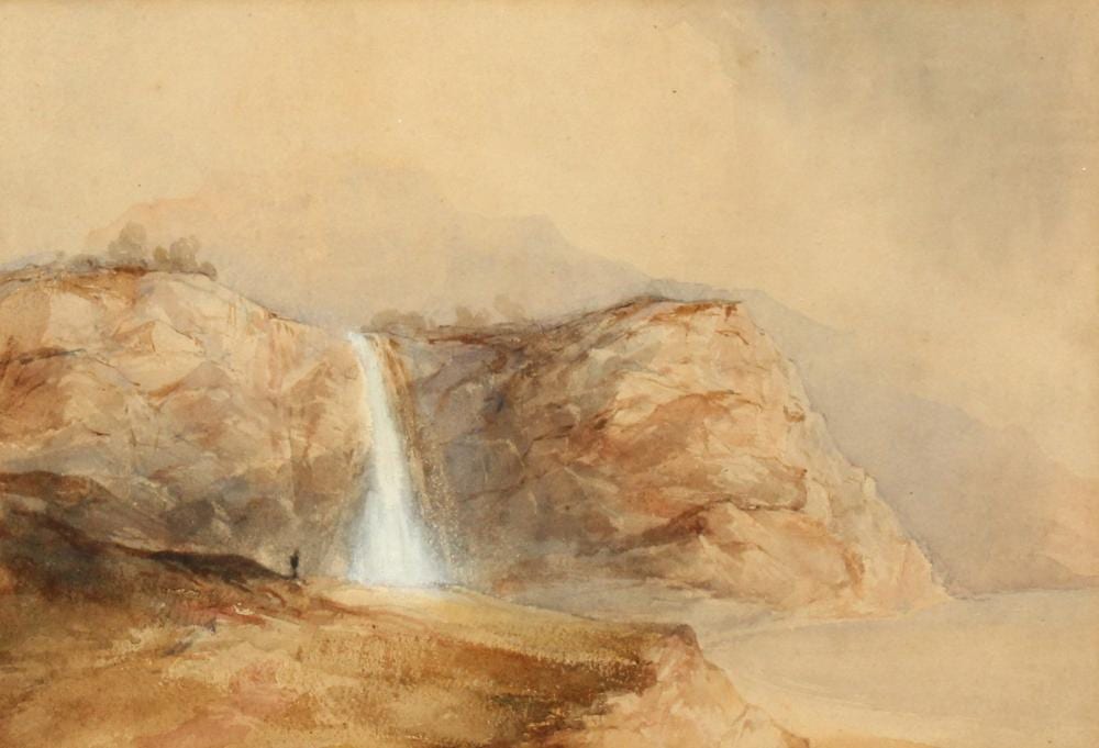 joseph newington carter 1835 1871 british hayburn wyke watercolour with body colour bears attribution o · John Nicholson's Fine Art Auctioneers & Valuers · 2021-10-27 Joseph Newington Carter comparable auction result: joseph newington carter 1835 1871 british hayburn wyke watercolour with body colour bears attribution o