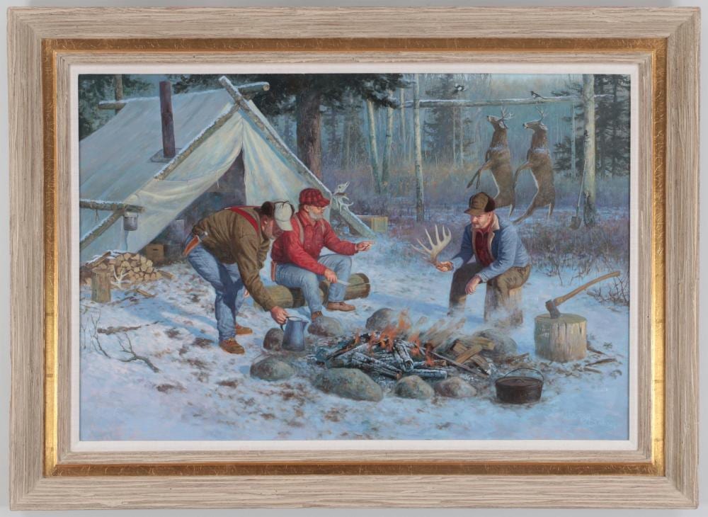hayden lambson oil on canvas · South Bay Auctions Inc · 2021-10-30 Hayden Lambson comparable auction result: hayden lambson oil on canvas