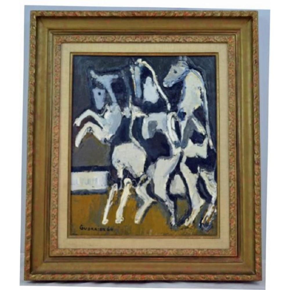 original raymond guerrier oil on canvas 1964 · Auction by Daum · 2021-10-29 Raymond Guerrier comparable auction result: original raymond guerrier oil on canvas 1964