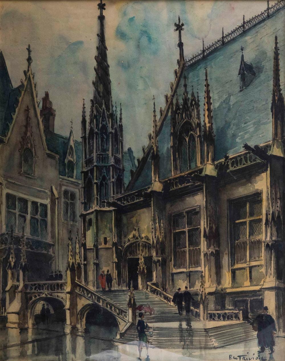 Pierre LeTrividic comparable auction result: pierre le trividic 1898 1960