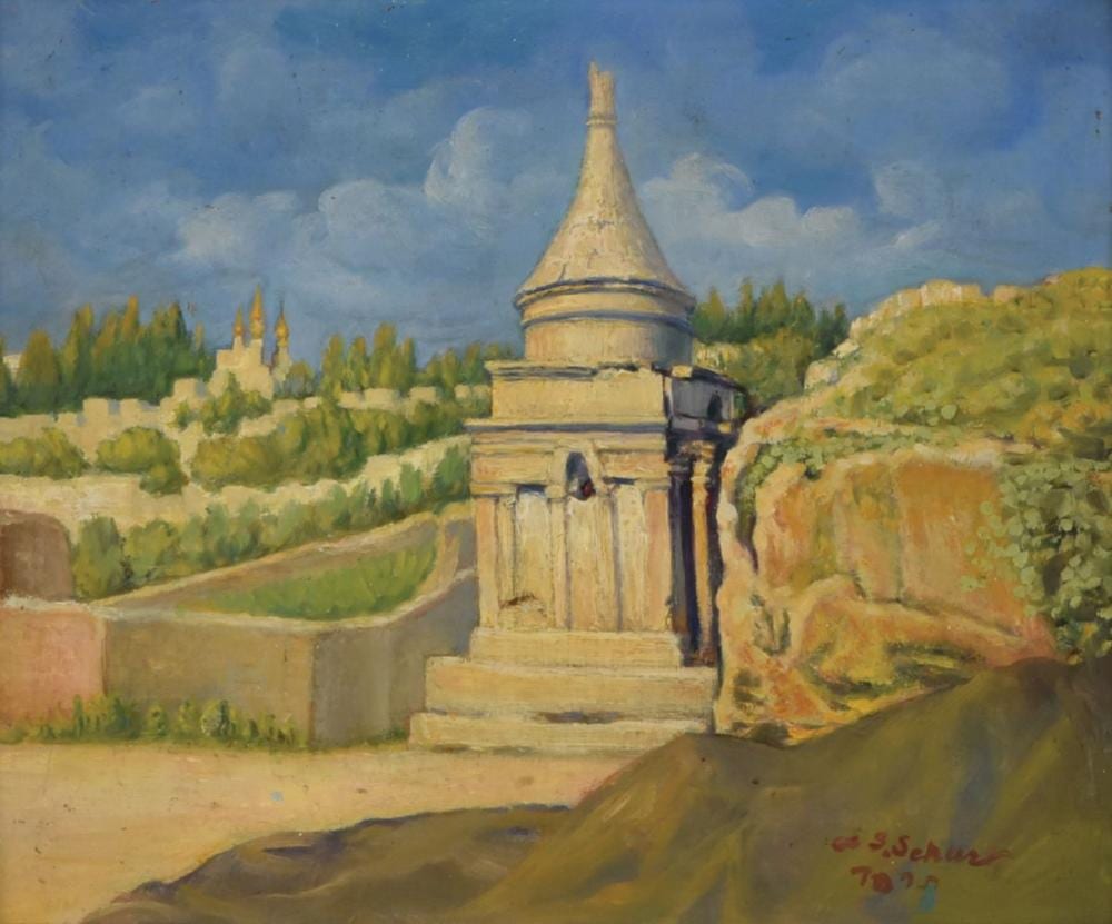 Aharon Shaul Schur comparable auction result: aharon shaul schur