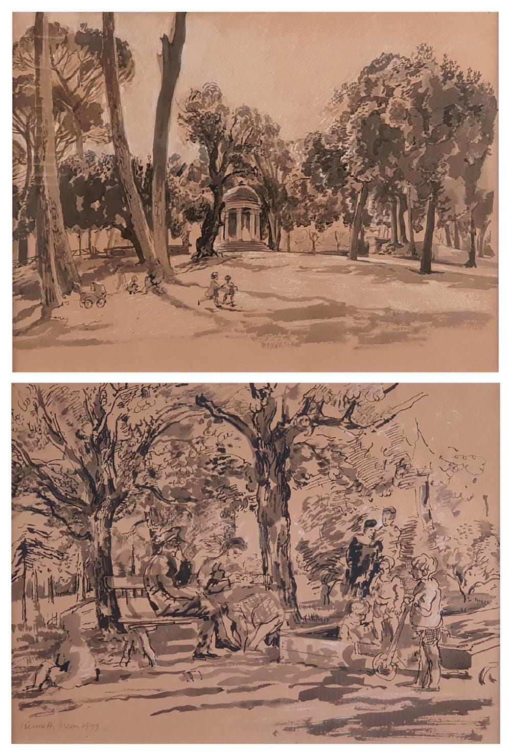Kenneth Green comparable auction result: kenneth green 1905 1986 sc nes de parc