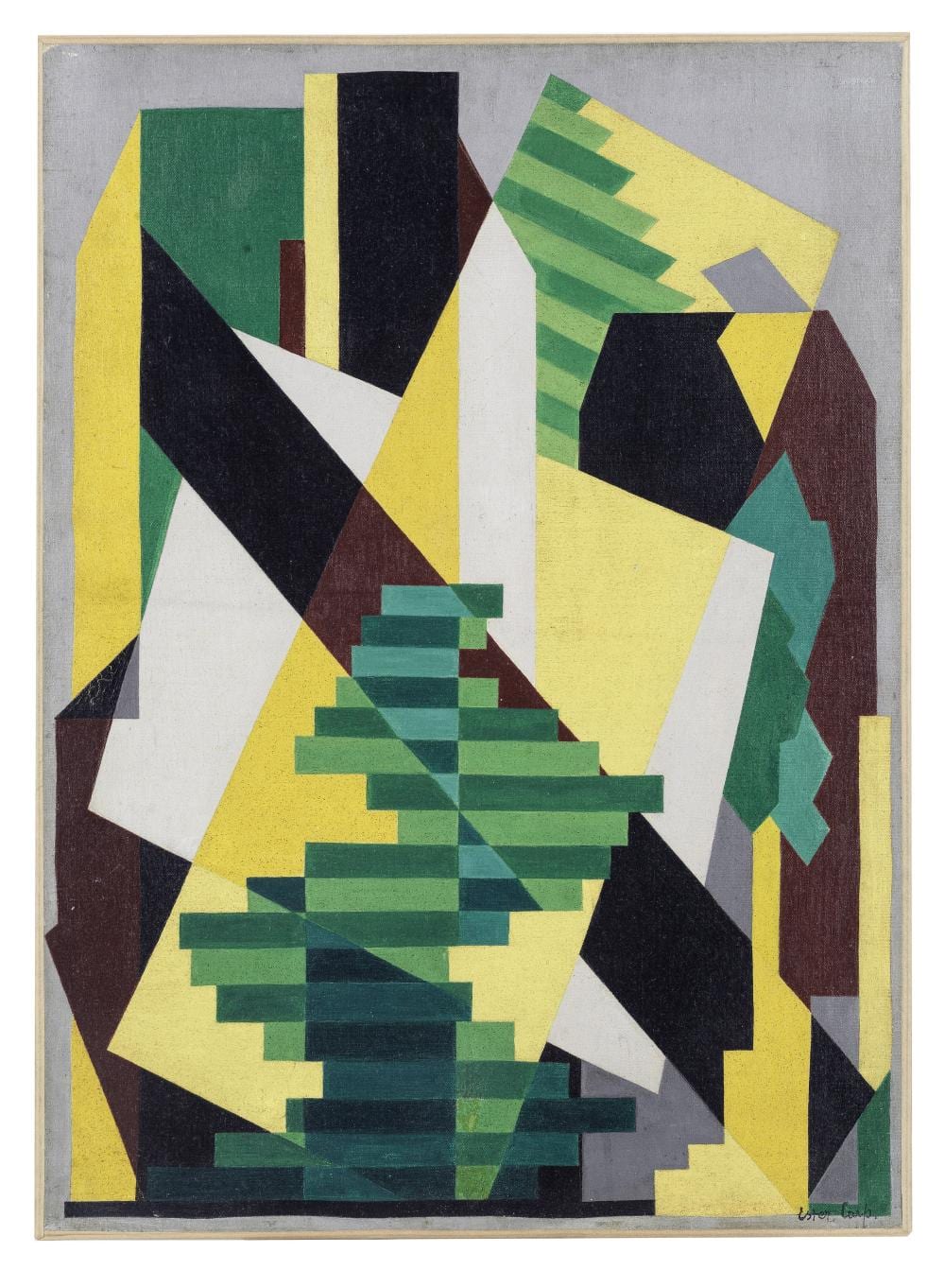 Ester Carp comparable auction result: esther carp polish 1897 1970 composition no3