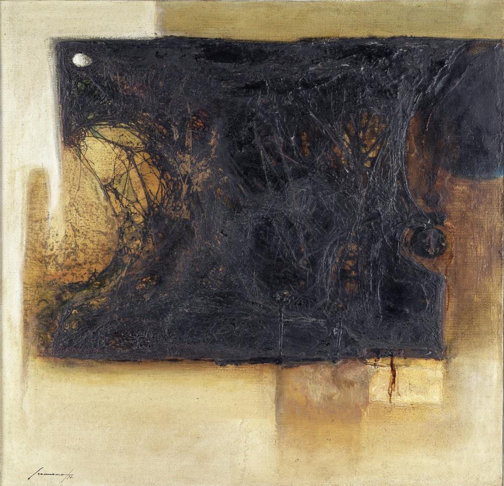Emanuel Vincent Cremona comparable auction result: emvin cremona maltese 1919 1987 untitled abstract