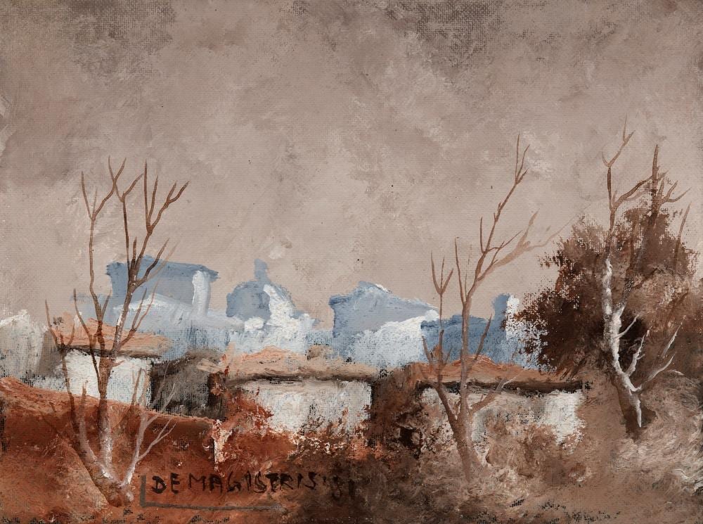 leonardo de magistris paesaggio · Gliubich Casa d'Aste · 2021-10-27 Leonardo de Magistris comparable auction result: leonardo de magistris paesaggio