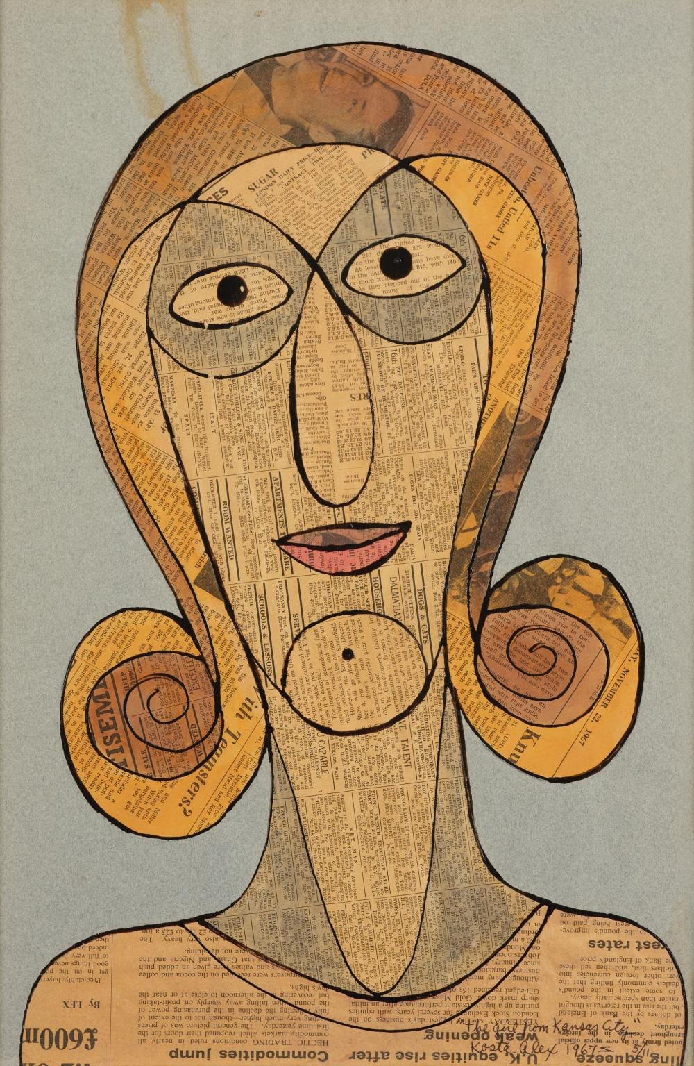 Kostas Alex comparable auction result: alex kosta 1925 2005