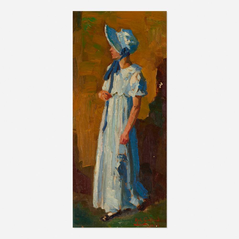 Robert Graafland comparable auction result: rob graafland the blue dress
