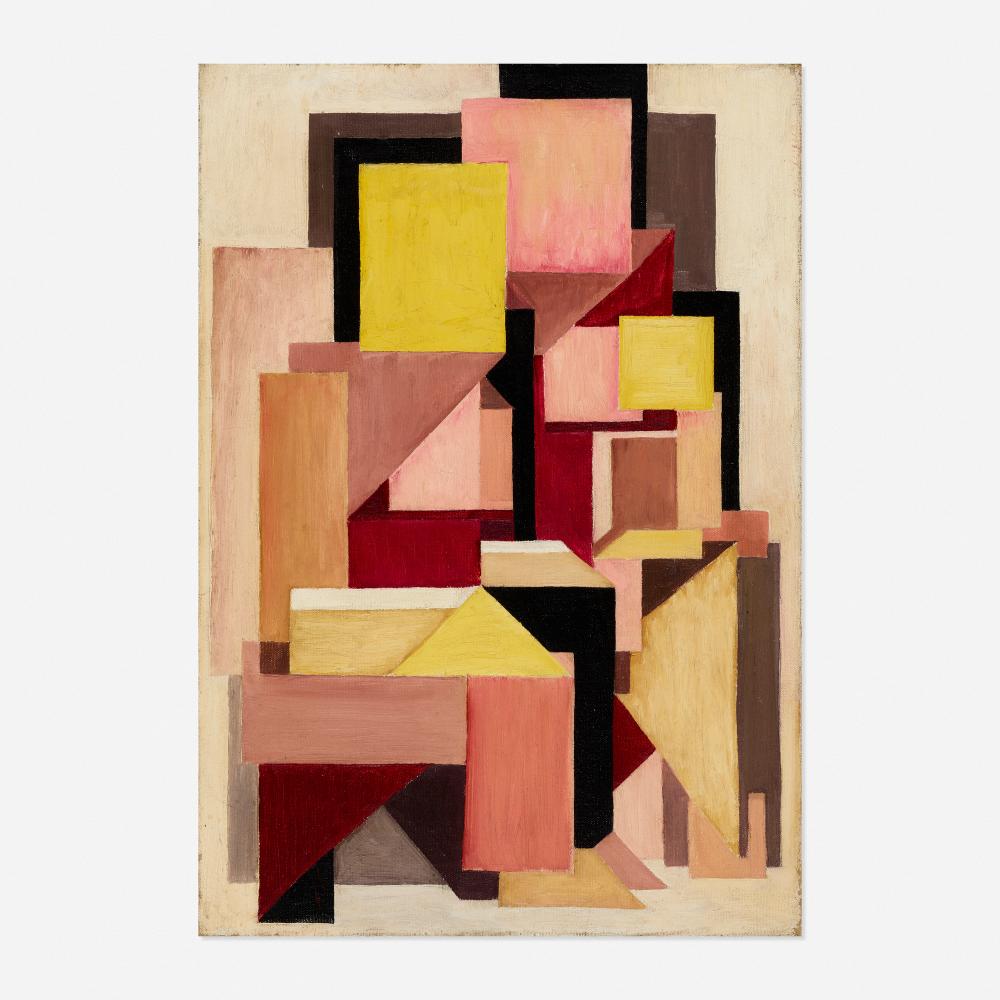 Gerald Coarding comparable auction result: gerald coarding abstract composition