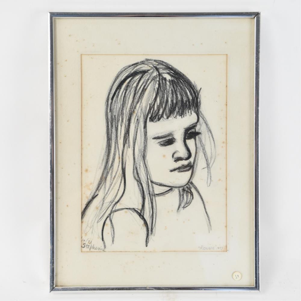 ronnie cutler drawing · Westport Auction · 2021-11-03 Ronnie Cutler comparable auction result: ronnie cutler drawing
