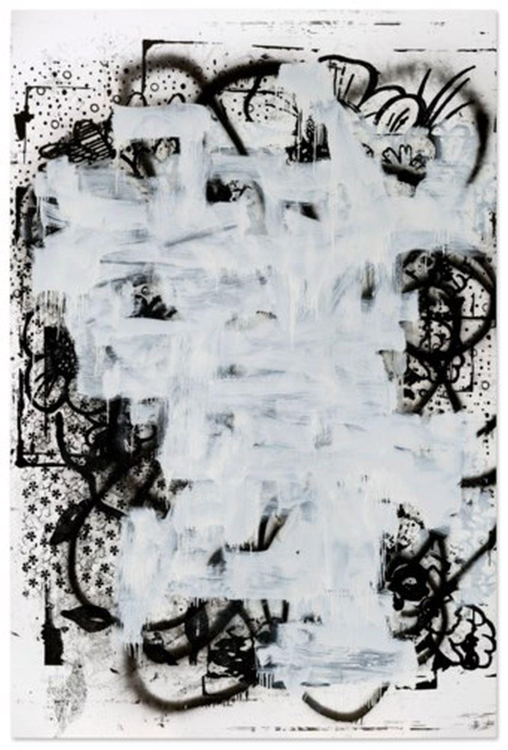 Christopher Wool (B. 1955) Untitled signed, titled, inscribed and dated 'WO comparable sale