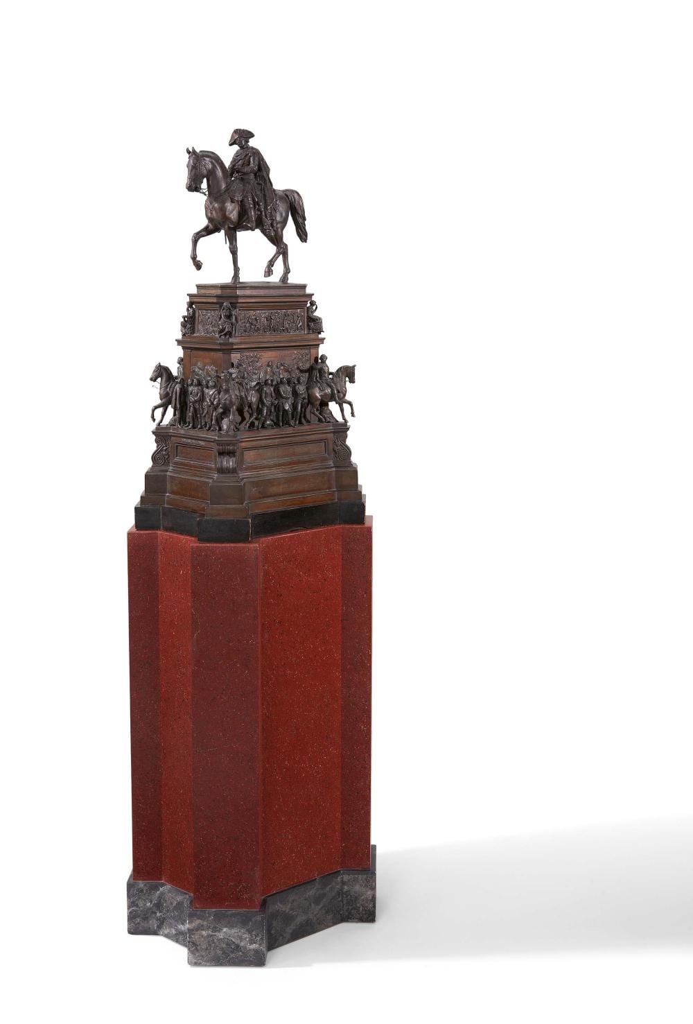 Christian Daniel comparable auction result: christian daniel rauch equestrian statue of frederick the great