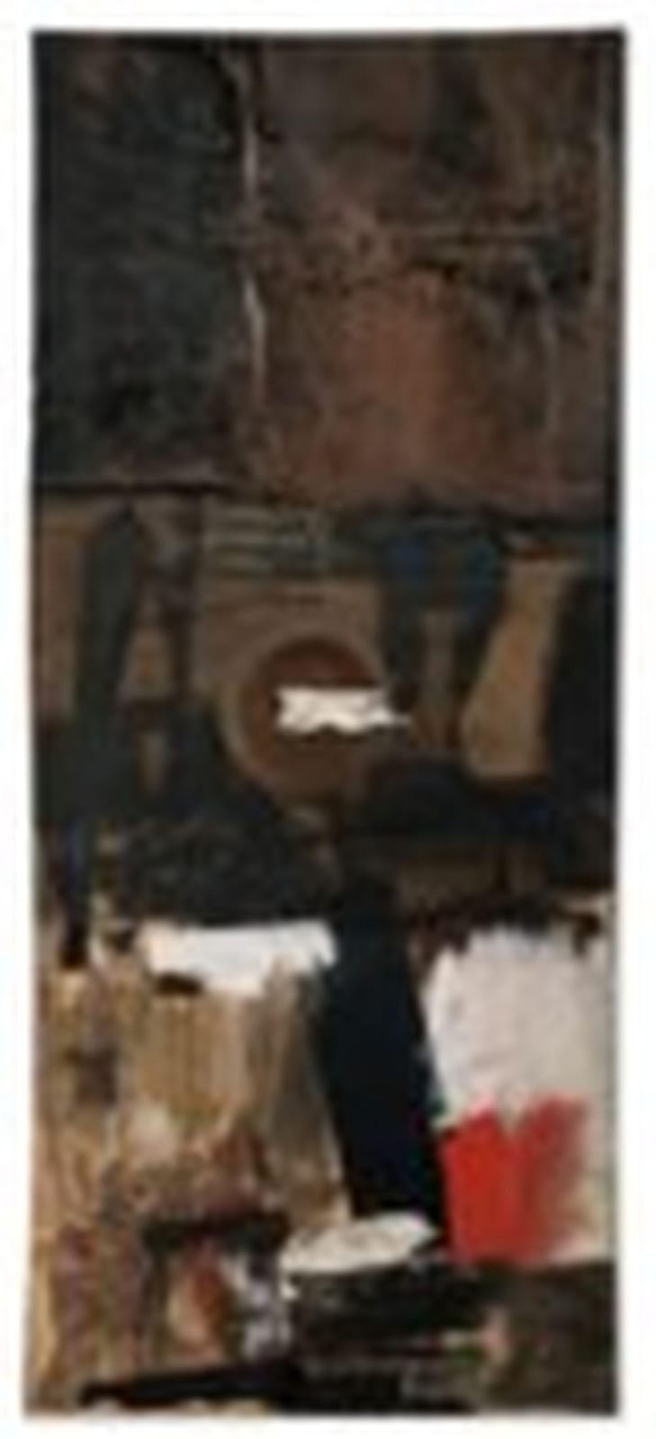 Robert Rauschenberg (1925-2008) Forge oil, printed paper, fabric, sock, nec comparable sale