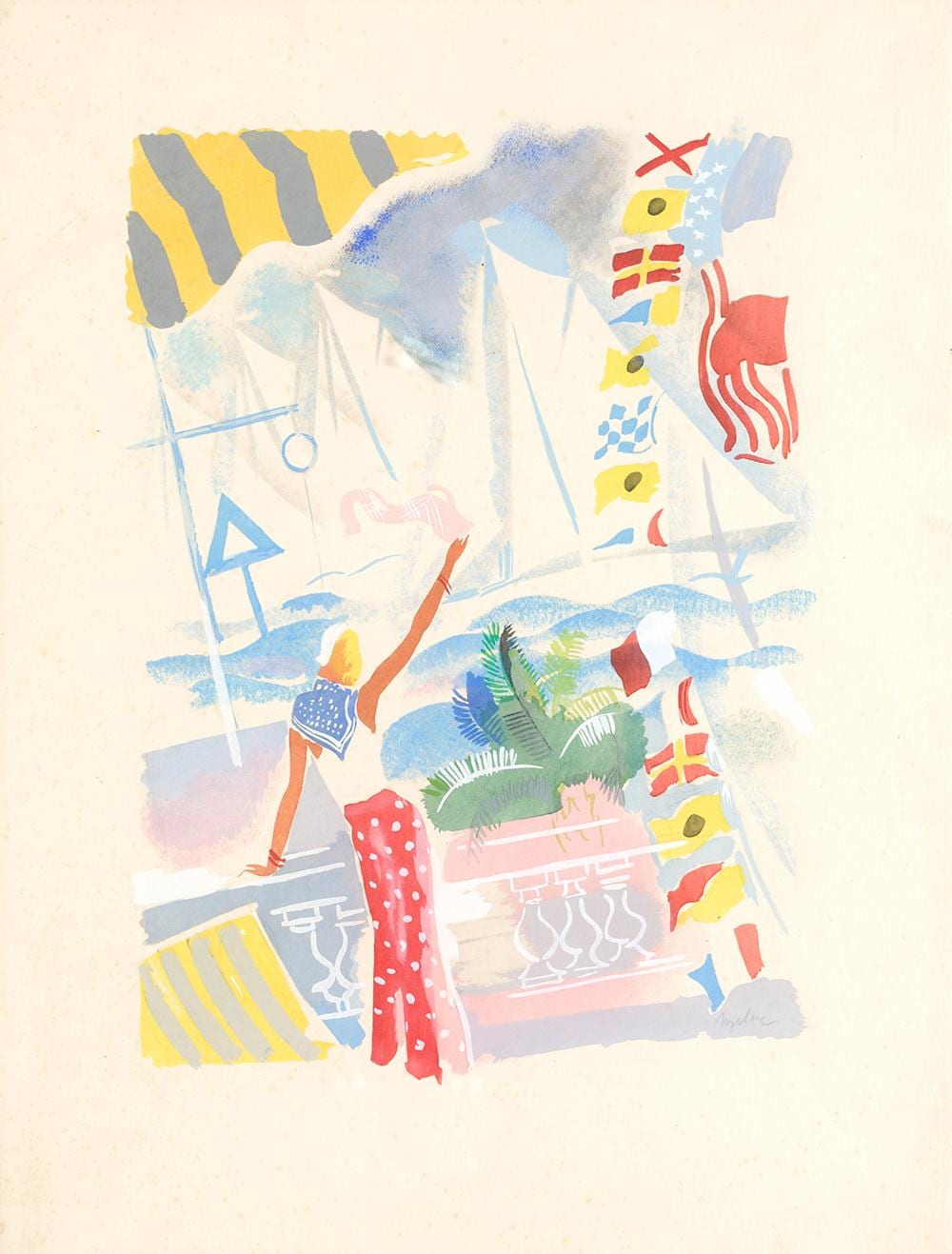 henry meylan 1895 1980 the regatta · Ansorena · 2021-11-03 Henry Meylan comparable auction result: henry meylan 1895 1980 the regatta