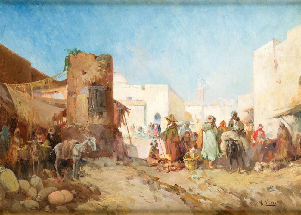 Manuel Mensa Salas comparable auction result: manuel mensa 1875 1938 market day