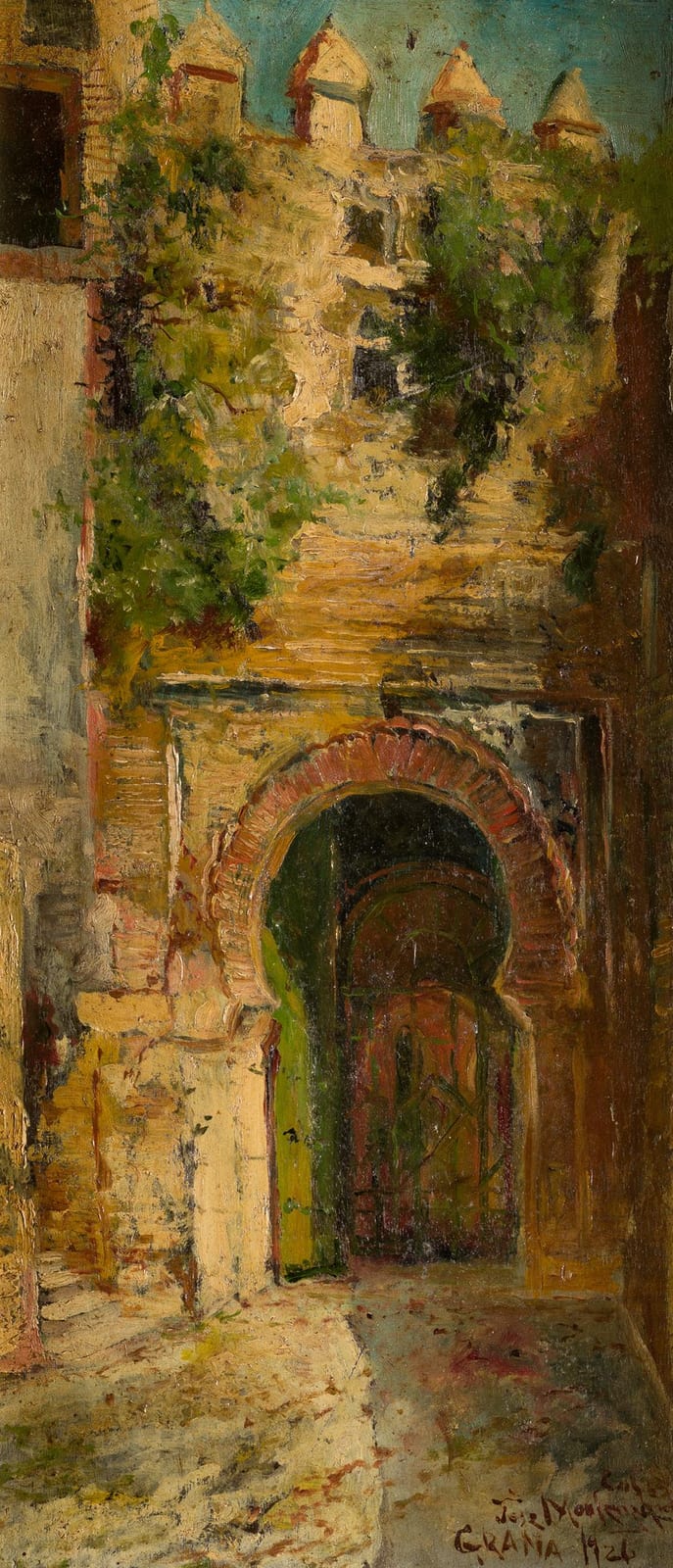 José Montenegro Capell comparable auction result: jos montenegro capell 1865 1929 granada 1921