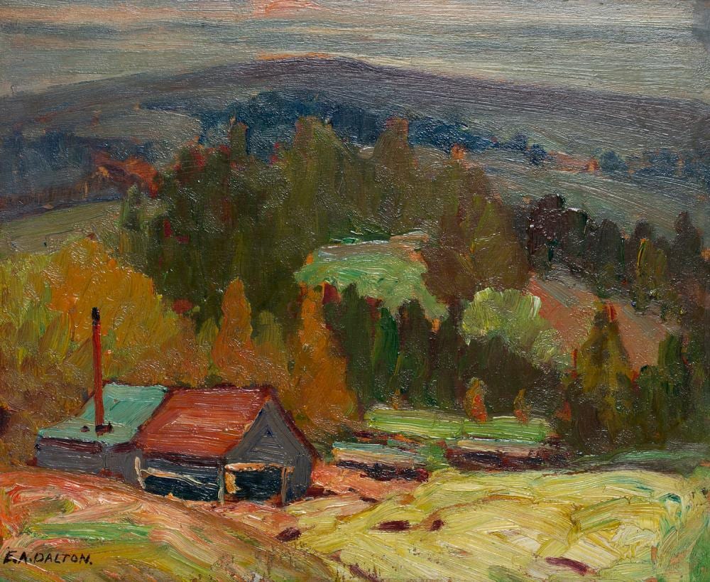 Ernest Alfred Dalton comparable auction result: ernest alfred dalton old saw mill