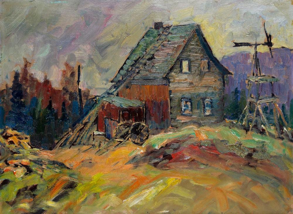 Ernest Alfred Dalton comparable auction result: ernest alfred dalton untitled old mill
