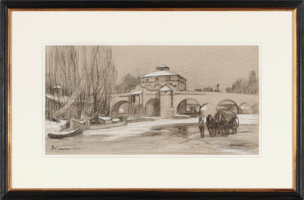 Fritz Wucherer comparable auction result: fritz wucherer l u sig dat 1904