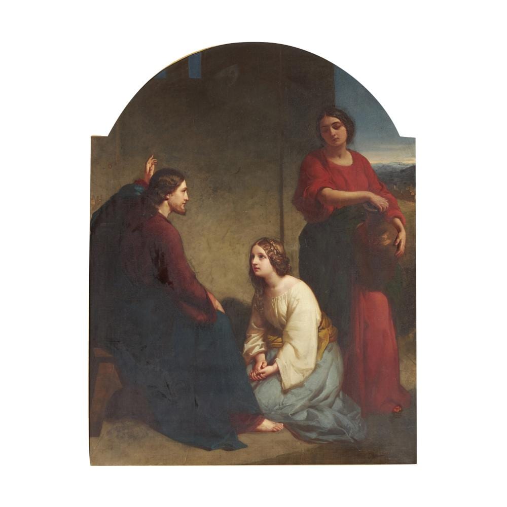 Henry le Jeune comparable auction result: henry le jeune british 1820 1904 martha reproved