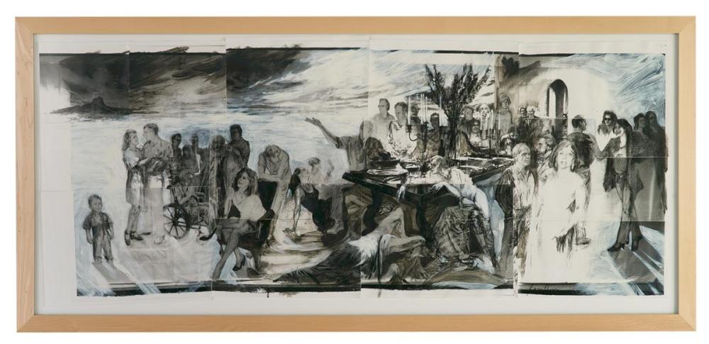 James Drake comparable auction result: james drake american texas b 1946 city of tells study no 1