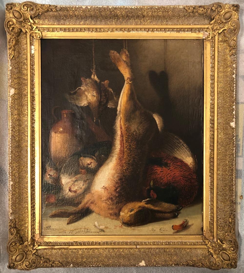 William Buelow Gould comparable auction result: william buelow gould 1803 53 britain australia still life dead hare and game birds