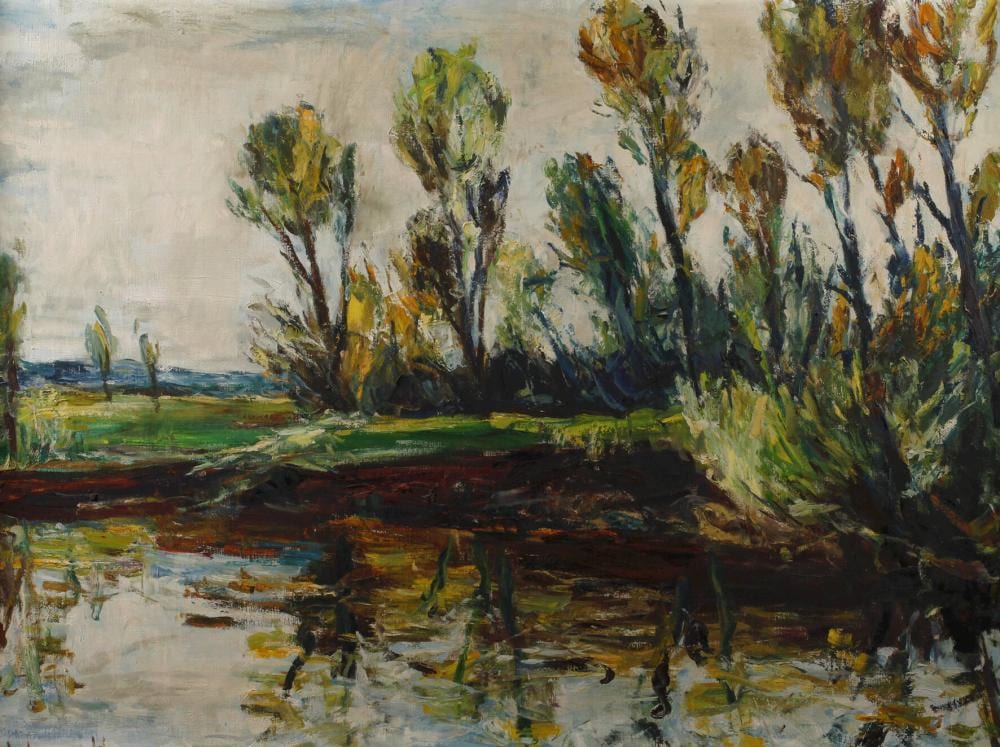 Anton Lamprecht comparable auction result: anton lamprecht am weiher