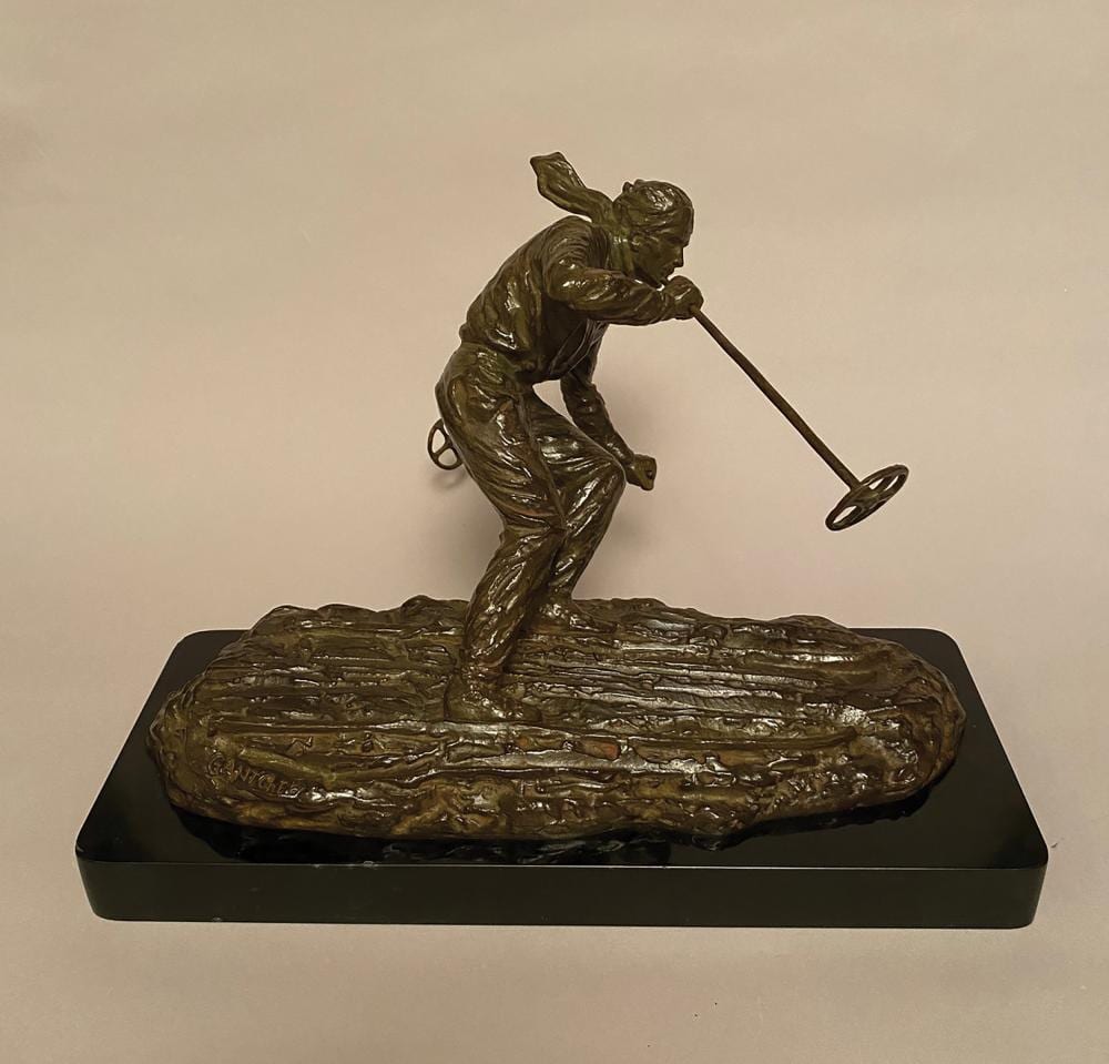 ghanu gantcheff xxe si cle le skieur · Louiza Auktion & Associés · 2021-11-20 Ganu Gantcheff comparable auction result: ghanu gantcheff xxe si cle le skieur