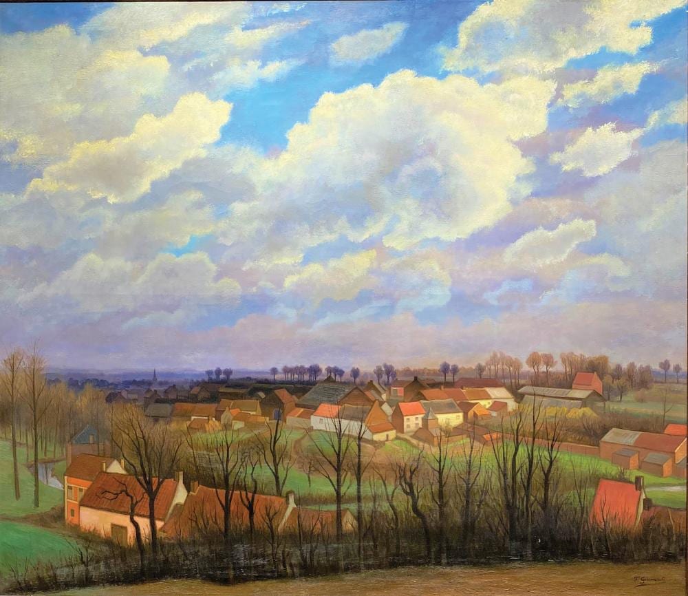 fernand gommaerts 1894 1975 village de campagne · Louiza Auktion & Associés · 2021-11-20 Fernand Gommaerts comparable auction result: fernand gommaerts 1894 1975 village de campagne