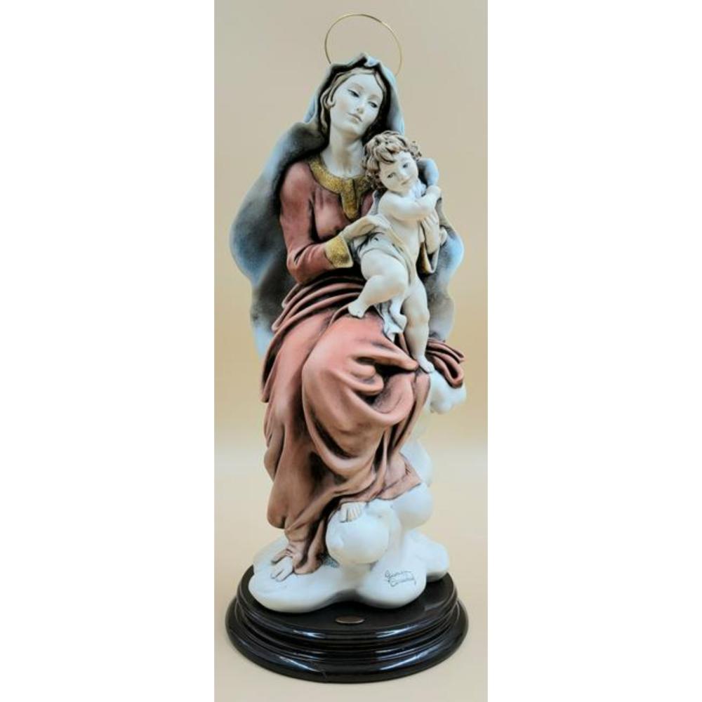 FLORENCE GIUSEPPE ARMANI FIGURINES "MADONNA & CHILD" sold by RB Fine Arts, lot 268 — auction record photograph