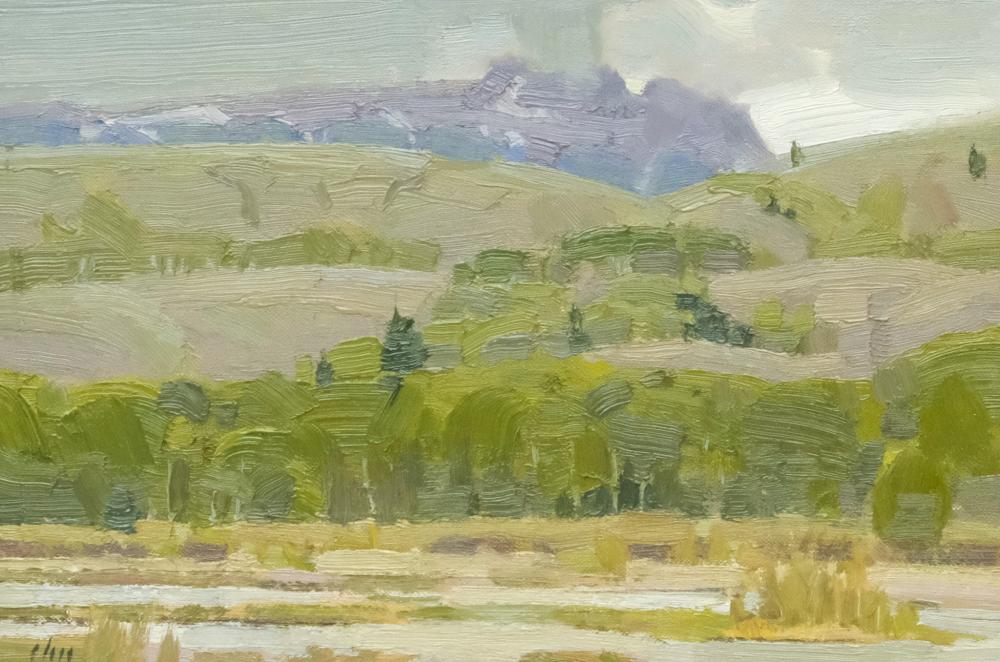 Kang Yon Cho comparable auction result: kang yon cho western landscape