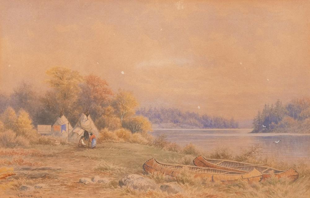 Frederick Arthur Verner comparable auction result: frederick arthur verner canadian 1836 1928