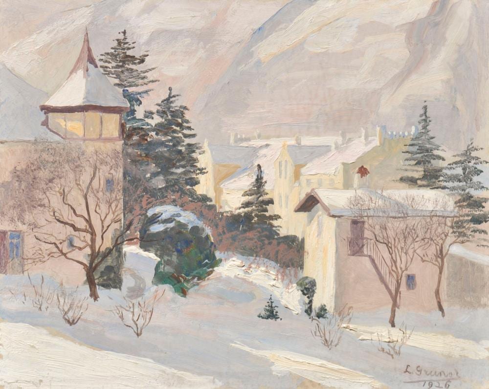 Lila Gruner comparable auction result: lila gruner guntramsdorf 1870 wien vienna 1950