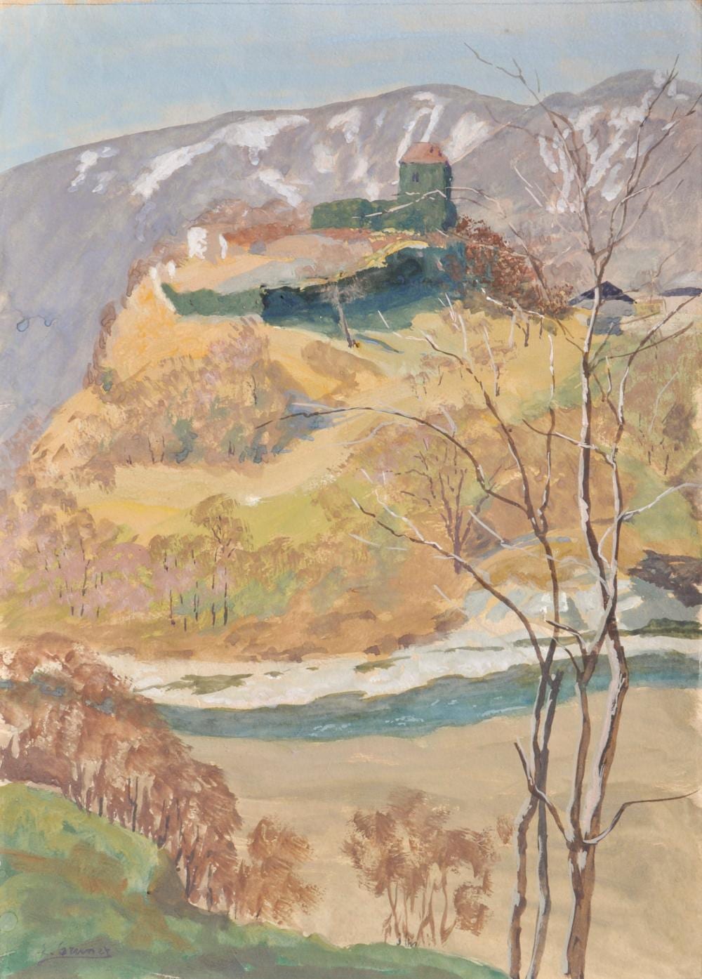 Lila Gruner comparable auction result: lila gruner guntramsdorf 1870 wien vienna 1950