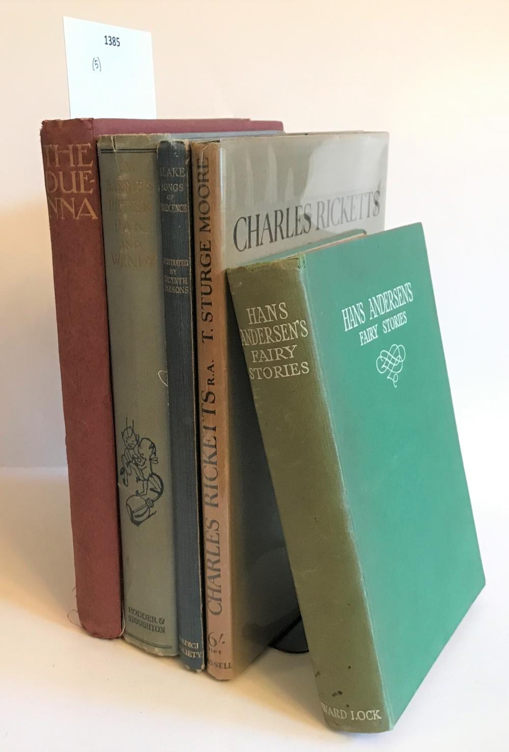 Charles Ricketts comparable auction result: charles ricketts r a introd t sturge moore
