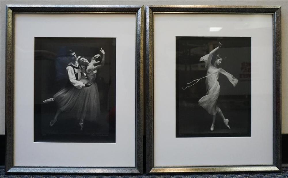 Max Waldman comparable auction result: max waldman american 1919 1981 les sylphides and suzanne farrell two gelatin silver prints each signed framed 21 x 17 in