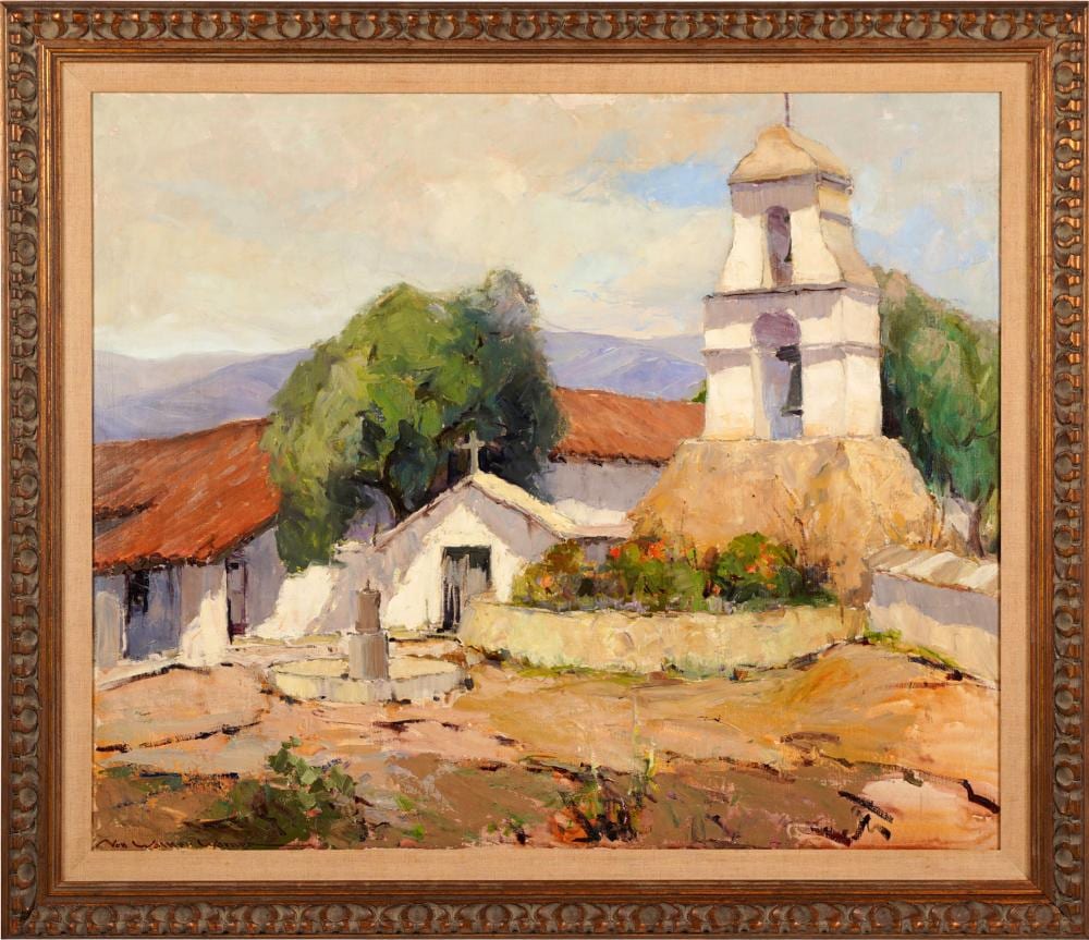 Nell Walker Warner comparable auction result: nell walker warner 1891 1970 pala mission