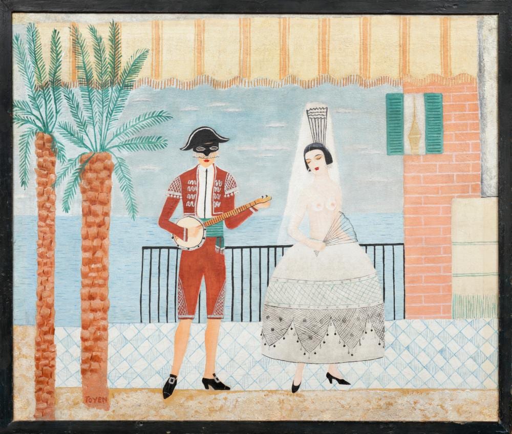 Toyen comparable auction result: toyen marie cerminova 1902 1980 serenade 1924 1925