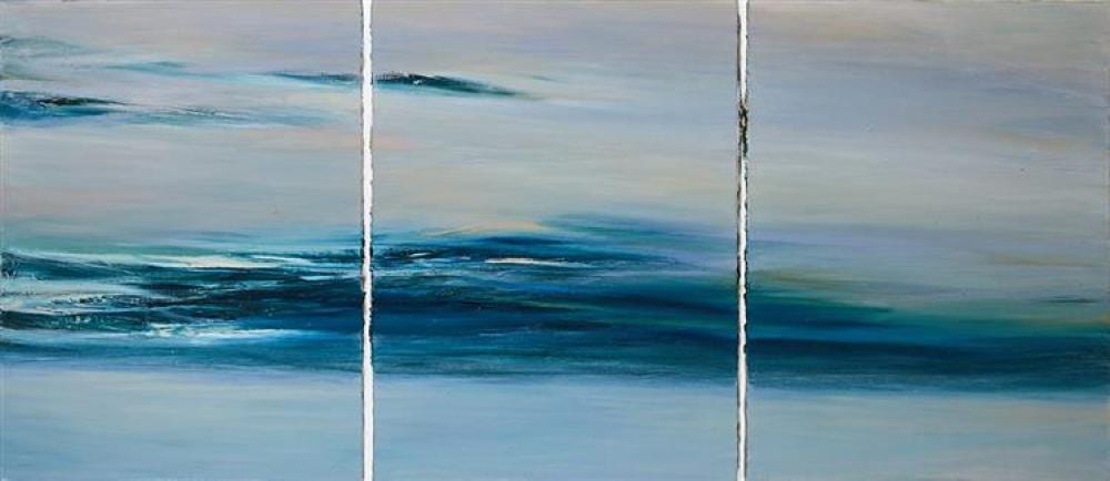 Mary Lohan comparable auction result: mary lohan b 1954 morning sea county mayo 1999 triptych