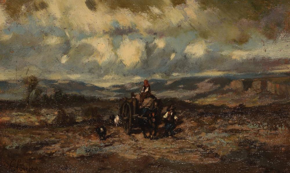 emile loubon 1809 1863 paysans sur une cariole · HVMC - Hôtel des Ventes de Monte-Carlo · 2021-11-18 Emile Loubon comparable auction result: emile loubon 1809 1863 paysans sur une cariole
