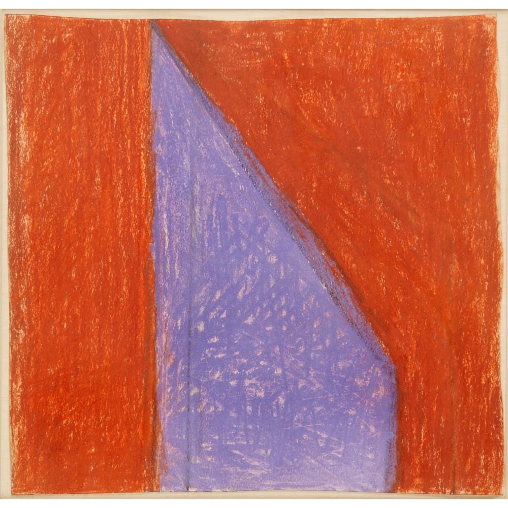 Thornton Willis comparable auction result: thornton willis pastel on paper 1980
